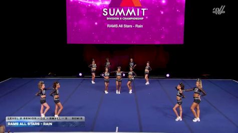 RAMS All Stars - Rain [2026 L2 Senior - D2 - Small - B Semis] 2026 The D2 Summit