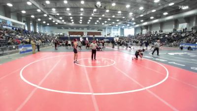 150 lbs Round 1 (3 Team) - Gavin Mangano, Shoreham Wading River HS vs Kayl Santos, Nanuet