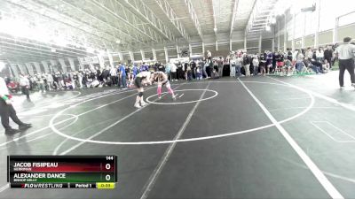 144 lbs Cons. Round 6 - Alexander Dance, Bishop Kelly vs Jacob Fisiipeau, Herriman