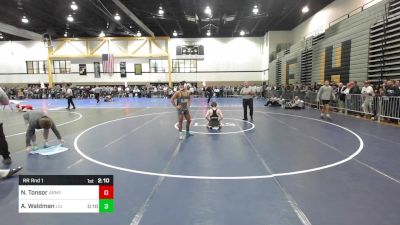 125C lbs Rr Rnd 1 - Noah Tonsor, Army vs Ariel Waldman, Liu