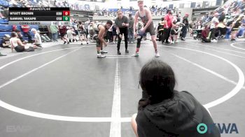 155 lbs Consolation - Wyatt Brown, Hennessey Takedown Club vs Samuel Takape, Kingfisher YellowJackets