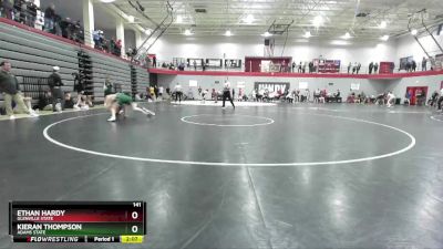 141 lbs Champ. Round 3 - Kieran Thompson, Adams State vs Ethan Hardy, Glenville State