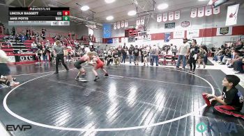 84-88 lbs Rr Rnd 3 - Lincoln Baggett, Grove Takedown Club vs Jake Potts, Wagoner Takedown Club