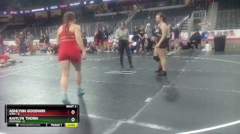 W 164 lbs Round 2 (3 Team) - Aurellia Ramos, Utah vs Giahna Miller, Montana