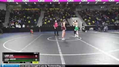 170 lbs 5th Place Match - Leah Grimm, Osage vs Libby Dix, Mount Vernon