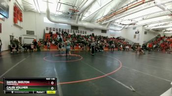 165 lbs Quarterfinal - Samuel Skelton, Thermopolis vs Caleb Vollmer, Tongue River