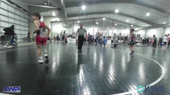 88 lbs 2nd Place - Abram Griekspoor, Maize vs Kacy Purmal, Tiger Trained Wrestling