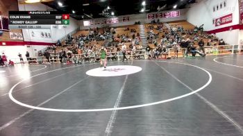 106 lbs Cons. Round 2 - Colin Evans, Rock Springs vs Rowdy Gallup, Kelly Walsh