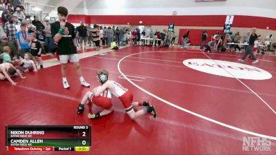 54-57 lbs Round 3 - Nixon Duhring, Eaton Reds WC vs Camden Allen, Eaton Reds WC