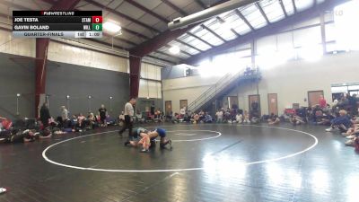 Quarterfinal - Joe Testa, Stamford vs Gavin Boland, Willow Street