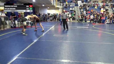 138 lbs Consy 7 - Tristan Snyder, Greater Latrobe vs Dylan Brown, Silo WC