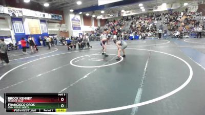 157 lbs Cons. Round 2 - Brock Kenney, Trabuco Hills vs Francisco Oros, John Wesley North