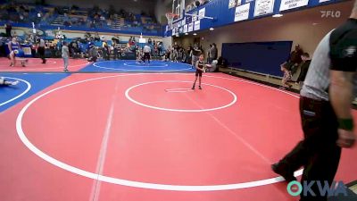 46 lbs Semifinal - Jaxon Ditmore, Dark Cloud Wrestling Club vs KJ Taylor, Owasso Takedown Club