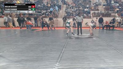 95_B lbs Round Of 16 - Nolan Eckart, Saegertown vs Tyler Farmer, Frazier