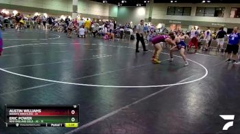 182 lbs Round 1 (6 Team) - Eric Power, New England Gold - AS vs Austin Williams, Bandits Wrestling