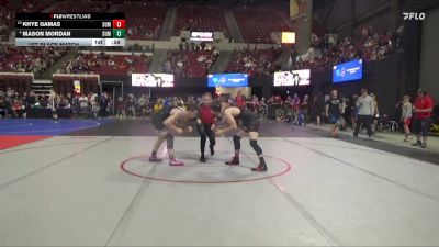 160 lbs 1st Place Match - Mason Mordan, HUGHESVILLE SPARTANS vs Khye Gamas, Glasgow Wrestling Club