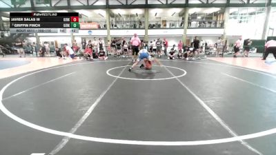 100-110 lbs 5th Place Match - Griffin Finch, Quincy vs Javier Salas Iii, Bulldog Premier Wrestling Club