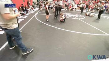 88 lbs Rr Rnd 2 - Emerson McCain, Gentry Youth Wrestling vs Kynlee Wilson, Wagoner Takedown Club