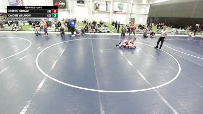 16U BOYS HARD LUCK - 149-156.8 Champ. Round 1 - Joseph Stimac, Antigo Wrestling Club vs Caiden Villmow, Camel Kids Wrestling