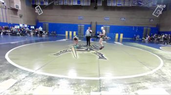 140lbs Champ. Round 1 - Maia Taylor, Woodland (Girls) vs Chloe Gandy, Ferndale (Girls)