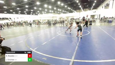 62 lbs Consi Of 8 #1 - Nathaniel Rosales, Scotsmen WC vs Jaxton Encinas, Dog Pound WC