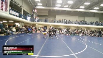 77 lbs Quarters & 1st Wb (16 Team) - Graham Childs, Champions vs Lincoln Greenhalgh, Stallions