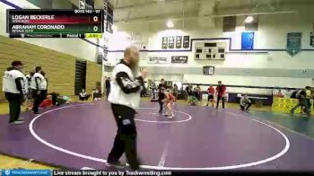 97 lbs Round 4 - Logan Beckerle, GOLD RUSH vs Abraham Coronado, Nevada Elite