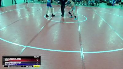 106 lbs Semis & 1st Wrestleback (8 Team) - Waylon Nelson, Idaho vs Brogan Lefever, New York Gold