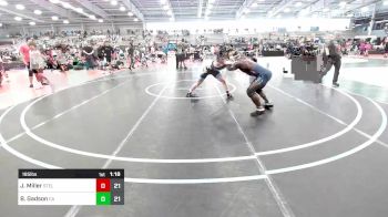 195 lbs Rr Rnd 3 - Johnny Miller, Steller Trained Gold vs Bryce Gadson, Combat Athletics Black