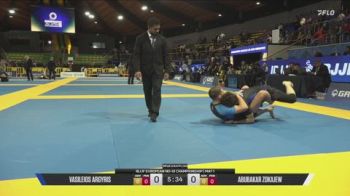 Vasileios Argyris vs Abubakar Zokajew 2026 IBJJF European NoGi