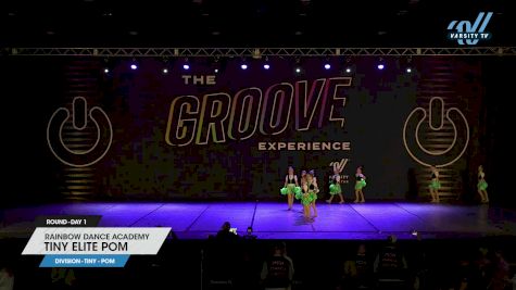 Rainbow Dance Academy - TINY ELITE POM [2023 Tiny - Pom Day 1] 2023 GROOVE Dance Grand Nationals