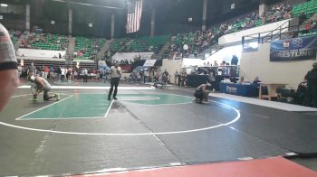 7A 190 lbs Champ. Round 1 - Kourtlan Kendrick, Florence vs Christian Barry, Hoover