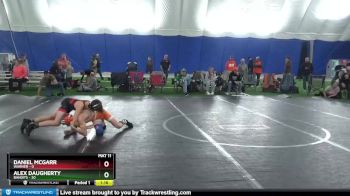 100 lbs Round 2 (10 Team) - Alex Daugherty, Bandits vs Daniel Mcgarr, Warner