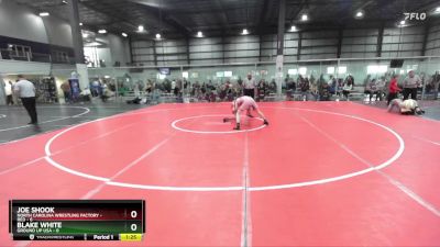 113 lbs Round 2 (4 Team) - Joe Shook, NORTH CAROLINA WRESTLING FACTORY - RED vs Blake White, GROUND UP USA