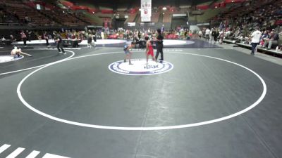 78 lbs Quarters - Artur Zargaryan vs Levi Angel, Reign Wrestling Club