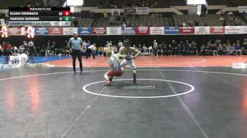 120 lbs Champ Round 1 (16 Team) - Haroon Qureshi, Colonial Forge vs Elijah Heimbach, Liberty