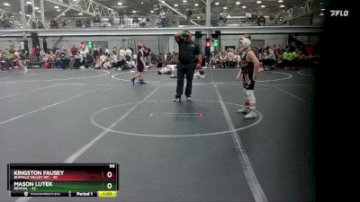 96 lbs Round 1 (4 Team) - Kingston Fausey, Buffalo Valley WC vs Mason Lutek, Revival