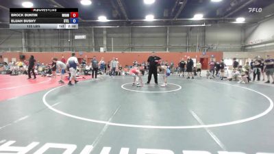 120 lbs Rr Rnd 1 - Brock Buntin, Maine Hammahs - MSE vs Elijah Bushy, Steller Trained Jabbas - MSE