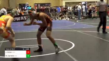 Match - Josiah Orton, Coast Wrestling Academy vs Mason Carreira, Tribal Wrestling Club