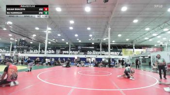 128 lbs Consi Of 4 - Julian Bijaczyk, Apache - HSC vs Eli Harrigan, Sly Fox WC - HSC