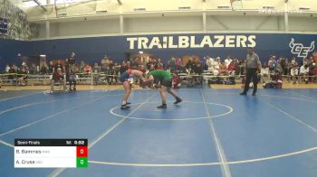 132 lbs Semifinal - Blaisen Bammes, Manhattan vs Adam Cruse, Skutt Catholic