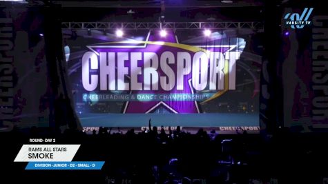 RAMS All Stars - SMOKE [2024 L2 Junior - D2 - Small - D Day 2] 2024 CHEERSPORT National All Star Cheerleading Championship