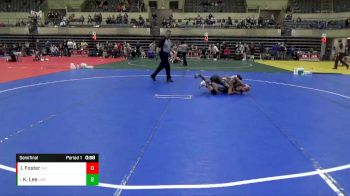 102 lbs Semifinal - Keanu Lee, Legends Of Gold vs Isaac Foster, Aviators