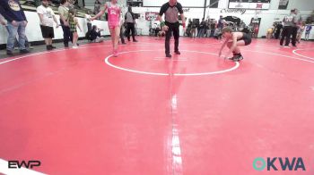 90-98 lbs Semifinal - Rylan Henry, Brushy Wrestling Club vs Acelynn Hauenstein, Tiger Trained Wrestling
