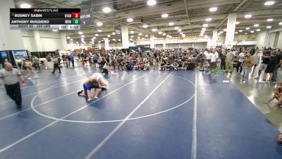 250 lbs Champ. Round 2 - Anthony Ruggiero, Nevada vs Rodney Sabin, Utah