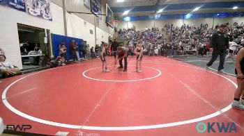 52 lbs Round Of 16 - Everett Craig, Team Tulsa Wrestling Club vs Riggs Smith, Bartlesville Wrestling Club