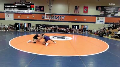 130 lbs Semis (4 Team) - Ethan Jenkins, Providence Middle Academy vs Ayden Richards, Jasper Middle School