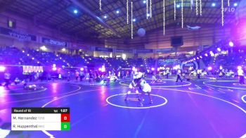 116 lbs Round Of 16 - Marciella Hernandez, Toss Em Up Wr Ac vs Ryland Huppenthal, Brighton WC