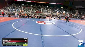 4A-106 lbs Champ. Round 1 - Rylan McCormick, Thunder Basin High School vs Kirklin Hay, Rock Springs