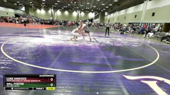 165B Quarterfinal - Will Porter, Millard South vs Luke Hancock, Overland Park-St. Thomas Aquinas HS